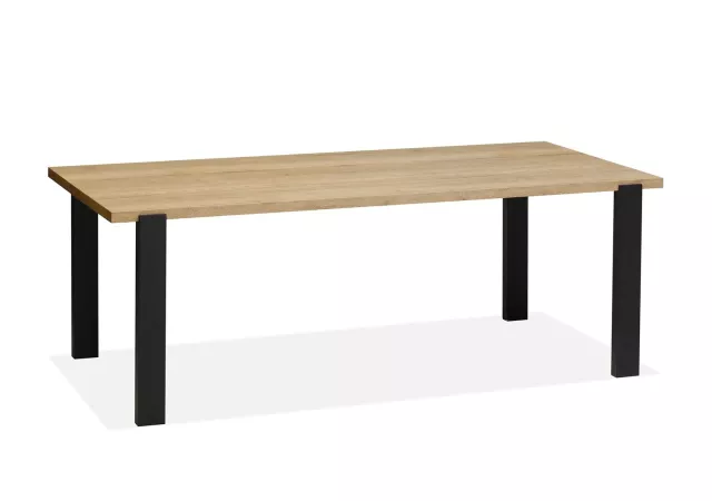 Woody tafel rechthoekig lamulux Natur (190 x 90 cm)