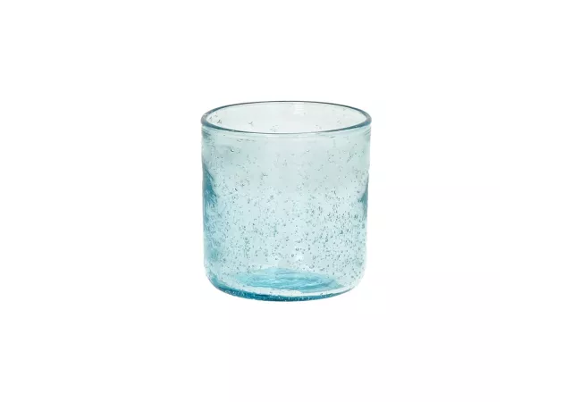 VICO BEKER GLAS LICHT BLAUW (DIA: 8cm)