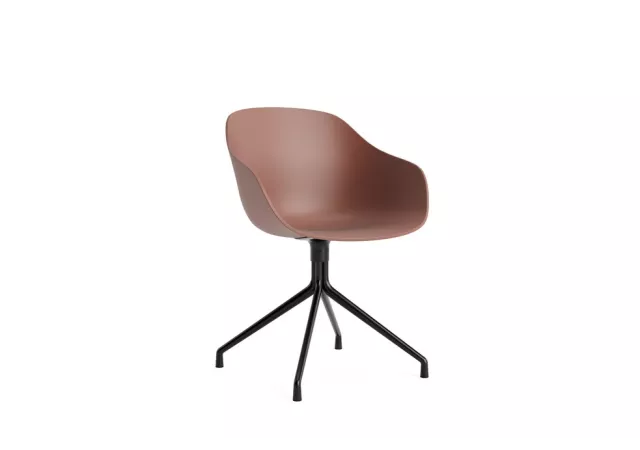 ABOUT A CHAIR 220 SPINPOOT METAAL - POLYPROP SOFT BRICK