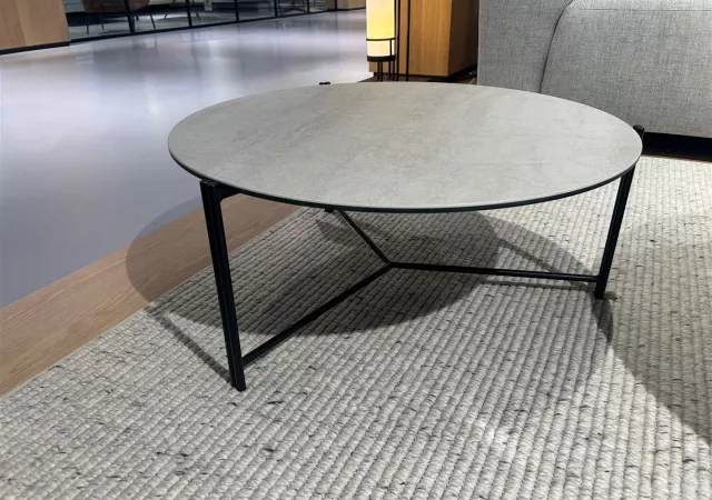 Roundy salontafel antraciet/zwart (Ø70 H35)